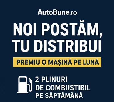 Parcul AutoBune.ro lansează campania națională „Noi postăm, tu distribui” o mașină pe lună și plinuri de combustibil pentru clienți și fani